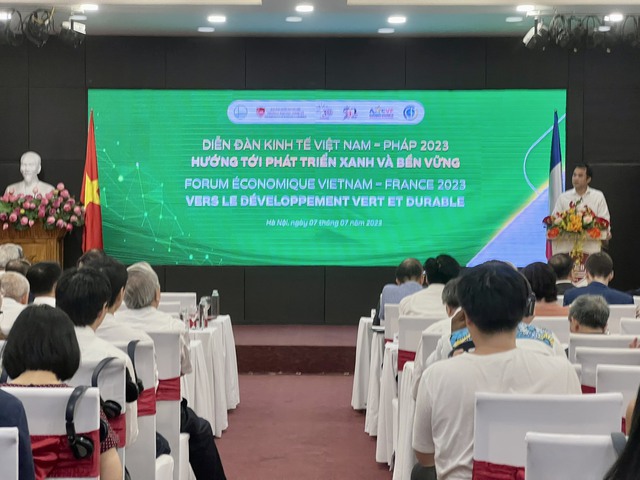 Diễn đàn kinh tế Việt Nam-Pháp 2023: Hướng tới phát triển xanh và bền vững - Ảnh 1.