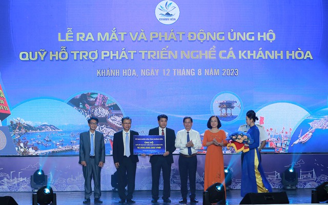 Ra mắt Quỹ hỗ trợ phát triển nghề cá Khánh Hoà - Ảnh 2.