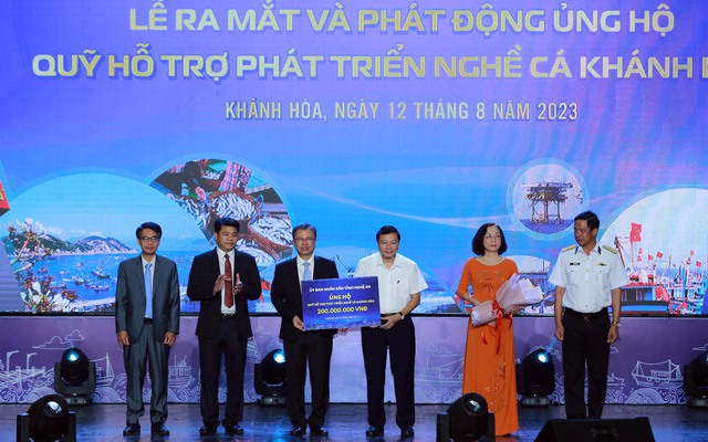 Ra mắt Quỹ hỗ trợ phát triển nghề cá Khánh Hoà - Ảnh 3.