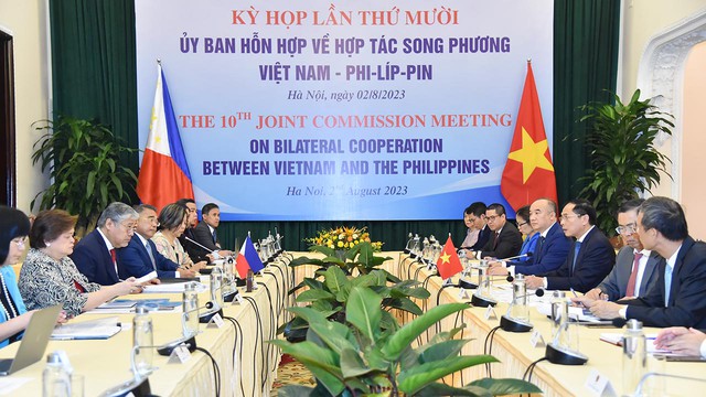 Ủy ban Hỗn hợp về hợp tác song phương Việt Nam- Philippines họp kỳ thứ 10 - Ảnh 1.