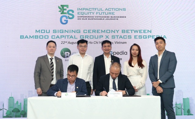 Bamboo Capital bắt tay STACS để nâng tầm doanh nghiệp trên hành trình phát triển bền vững - Ảnh 1.