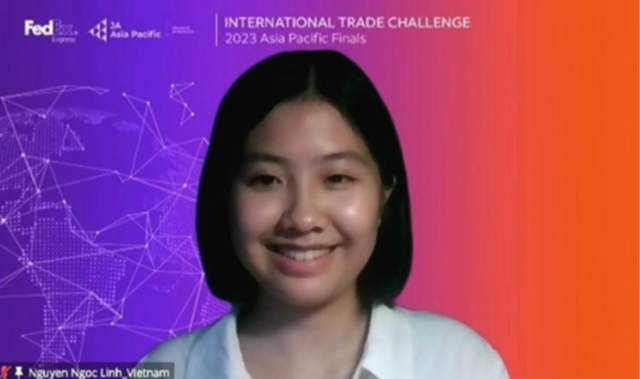 Sinh viên Việt Nam nhận giải Nhất cuộc thi Thử thách thương mại quốc tế - Ảnh 1.