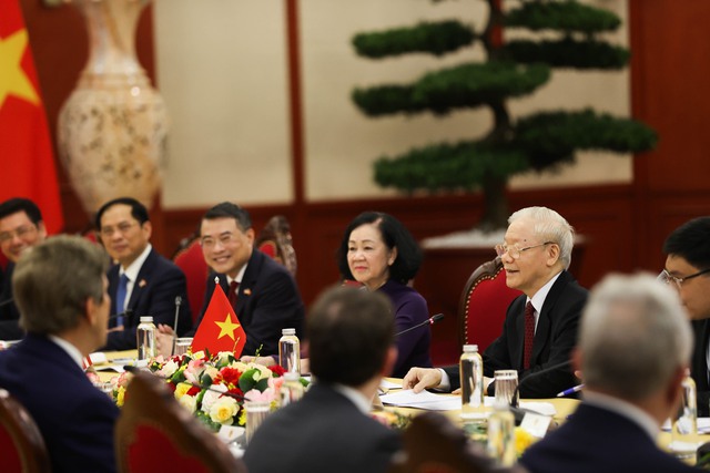 Việt Nam - Hòa Kỳ thiết lập quan hệ Đối tác Chiến lược Toàn diện vì hòa bình, hợp tác và phát triển bền vững - Ảnh 2.