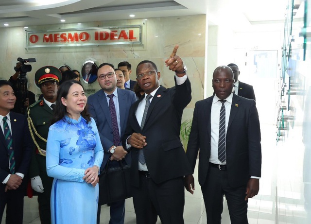 Hoạt động của Phó Chủ tịch nước Võ Thị Ánh Xuân tại Mozambique - Ảnh 3. Hoạt động của Phó Chủ tịch nước Võ Thị Ánh Xuân tại Mozambique - Ảnh 3.