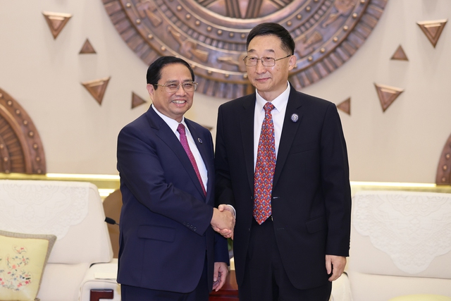 Thủ tướng Phạm Minh Chính nêu 6 đột phá về hợp tác với Quảng Tây (Trung Quốc) - Ảnh 1.
