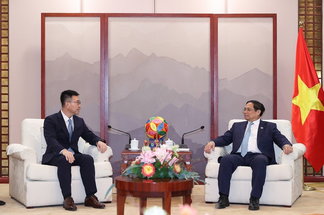 Thủ tướng tiếp lãnh đạo 3 tập đoàn hàng đầu của Trung Quốc - Ảnh 1.