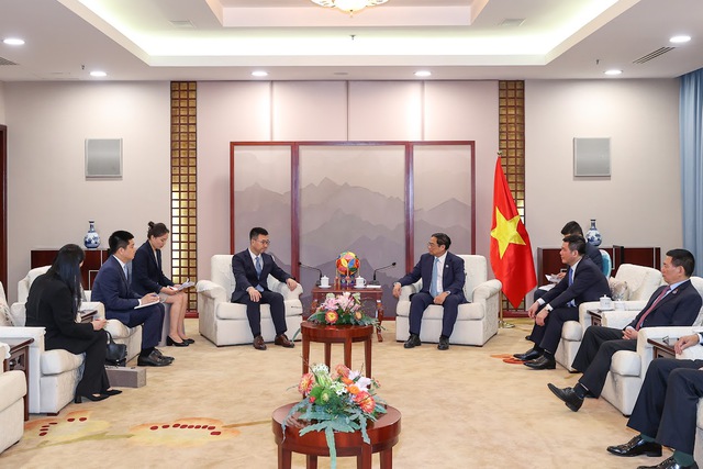 Thủ tướng tiếp lãnh đạo 3 tập đoàn hàng đầu của Trung Quốc - Ảnh 2.