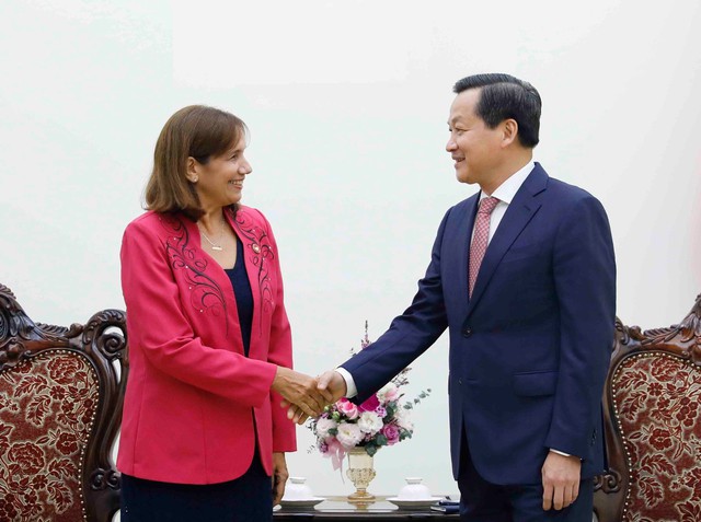 Phó Thủ tướng Lê Minh Khái tiếp Phó Chủ tịch Quốc hội Cuba - Ảnh 1.