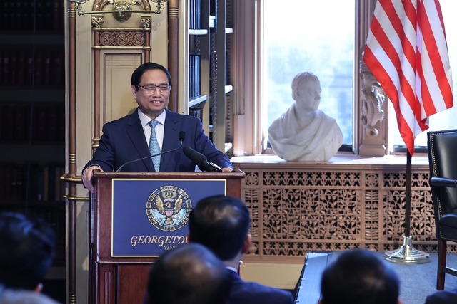 Thủ tướng nêu các định hướng lớn để cụ thể hóa, hiện thực hóa quan hệ Đối tác chiến lược toàn diện Việt Nam – Hoa Kỳ - Ảnh 1.