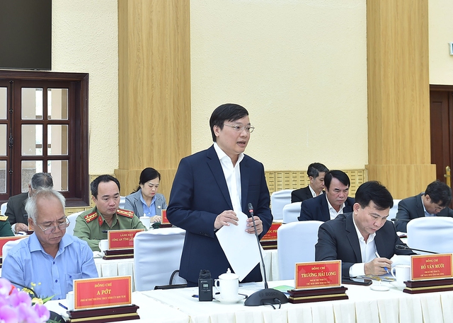 Phó Thủ tướng Trần Lưu Quang chủ trì Hội nghị Hội đồng điều phối vùng Tây Nguyên - Ảnh 4.