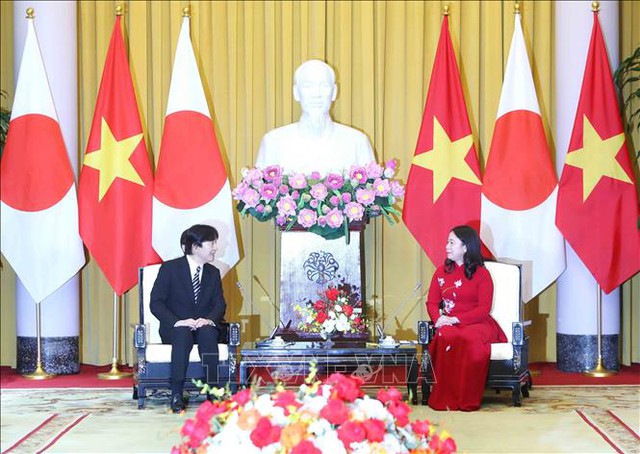 Phó Chủ tịch nước hội kiến với Hoàng Thái tử và Công nương Nhật Bản - Ảnh 3.
