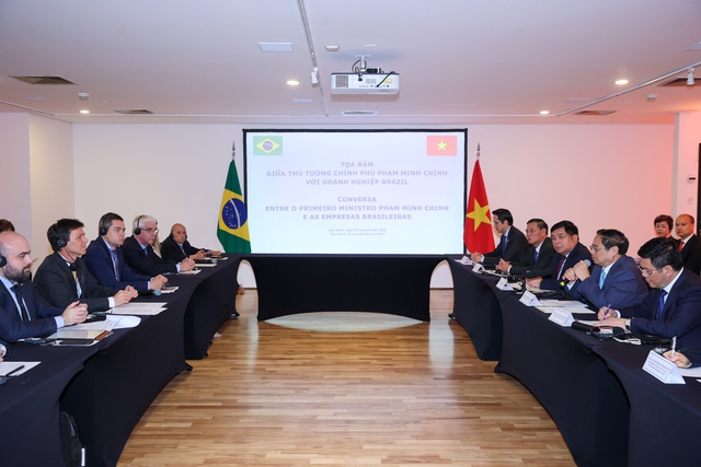 Thủ tướng mong muốn doanh nghiệp Brasil vượt khoảng cách địa lý, tăng cường đầu tư tại Việt Nam - Ảnh 3.