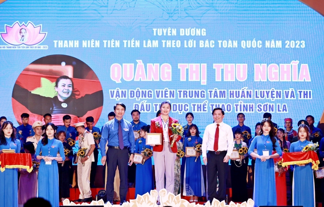 Tuyên dương 420 thanh niên tiêu biểu toàn quốc 'làm theo lời Bác' năm 2023 - Ảnh 4.