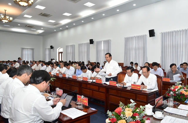 Phó Thủ tướng Lê Minh Khái chủ trì Hội nghị Hội đồng điều phối vùng đồng bằng sông Cửu Long - Ảnh 6.