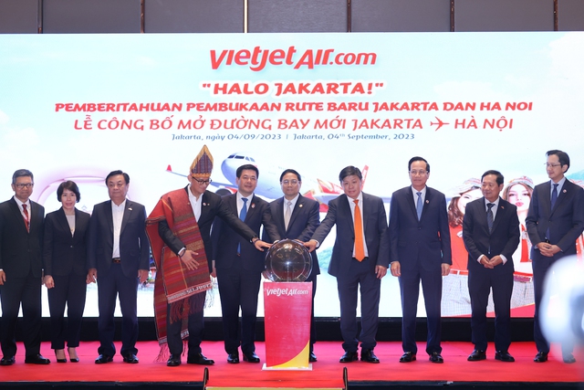 Vietjet công bố mở đường bay thẳng đầu tiên Jakarta – Hà Nội - Ảnh 1.
