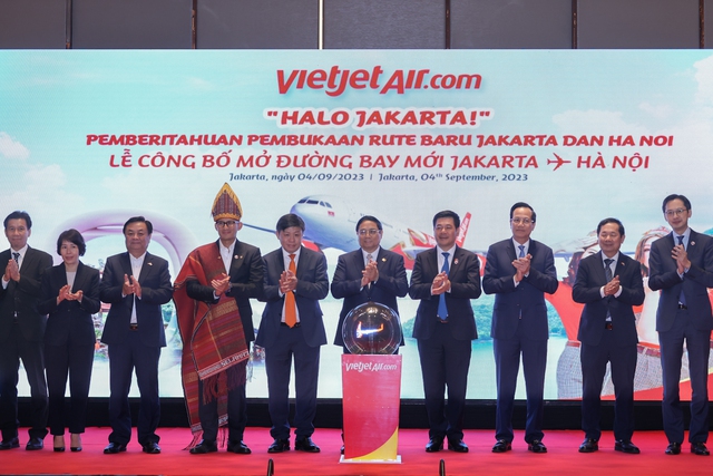 Vietjet công bố mở đường bay thẳng đầu tiên Jakarta – Hà Nội - Ảnh 2.