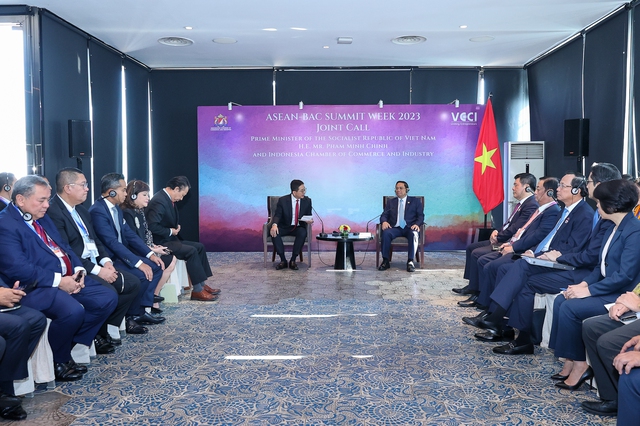 Thủ tướng: Khuyến khích doanh nghiệp Indonesia đầu tư vào Việt Nam trong các lĩnh vực mới - Ảnh 1.