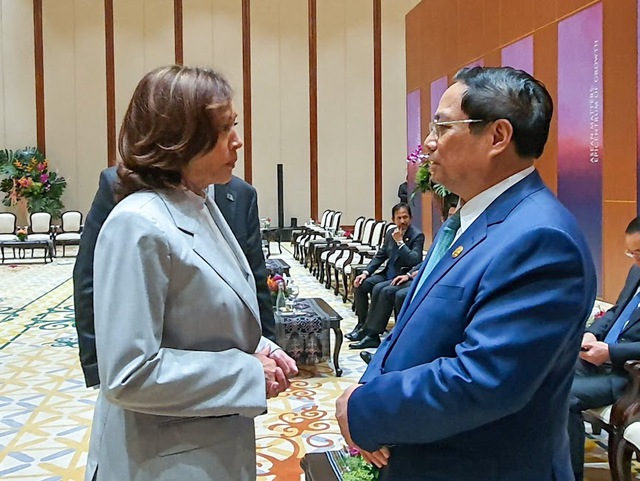 Thủ tướng Phạm Minh Chính gặp Phó Tổng thống Hoa Kỳ Kamala Harris - Ảnh 2.