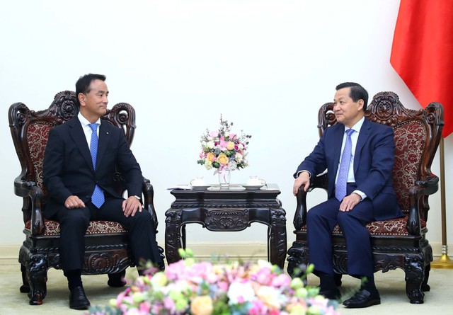 Phó Thủ tướng Lê Minh Khái tiếp Thống đốc tỉnh Yamaguchi, Nhật Bản - Ảnh 3.
