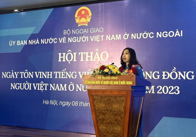 Thúc đẩy việc gìn giữ, học tập và sử dụng tiếng Việt trong cộng đồng người Việt Nam ở nước ngoài - Ảnh 1.