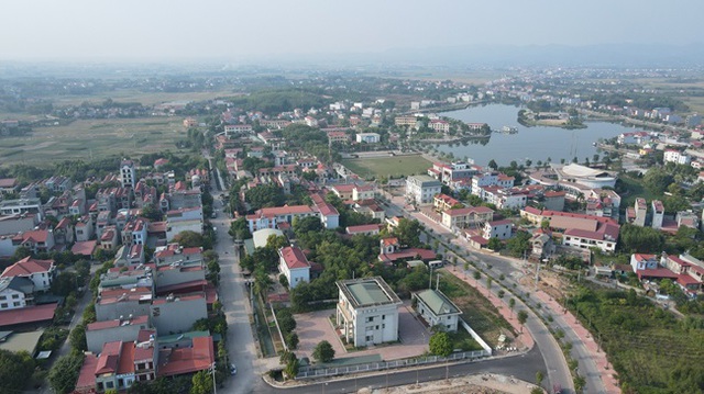 Huyện Lục Nam, Bắc Giang đạt chuẩn nông thôn mới- Ảnh 1.