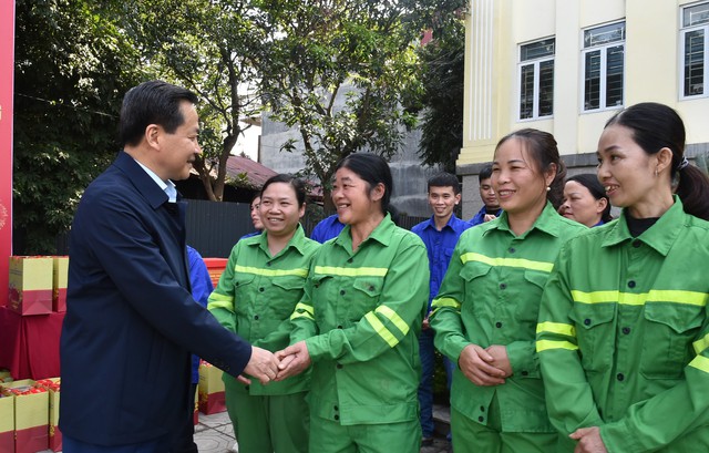 Phó Thủ tướng Lê Minh Khái thăm, chúc Tết tại tỉnh Cao Bằng- Ảnh 1.