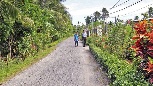Huyện Tam Bình (Vĩnh Long) đạt chuẩn nông thôn mới- Ảnh 1.