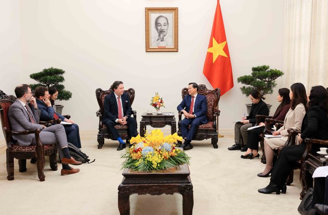 Phó Thủ tướng Lê Minh Khái tiếp Đại sứ Hoa Kỳ Marc E. Knapper- Ảnh 3.