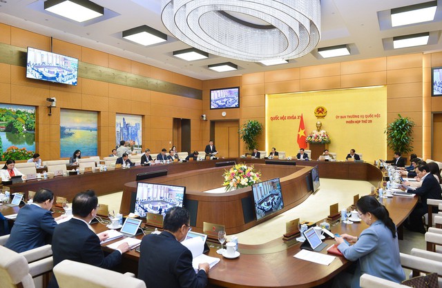 Khai mạc Phiên họp thứ 29 của Ủy ban Thường vụ Quốc hội- Ảnh 2.