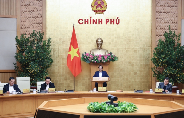 Thủ tướng Phạm Minh Chính: Tập trung thực hiện 10 nhóm nhiệm vụ, giải pháp, tạo khí thế mới, động lực mới, thắng lợi mới- Ảnh 2.