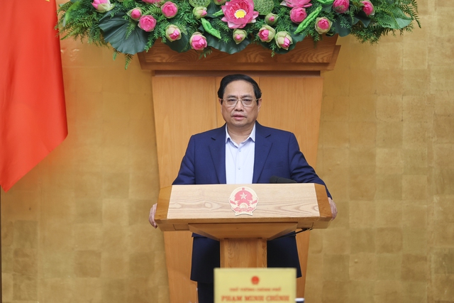 Thủ tướng Phạm Minh Chính: Tập trung thực hiện 10 nhóm nhiệm vụ, giải pháp, tạo khí thế mới, động lực mới, thắng lợi mới- Ảnh 1.