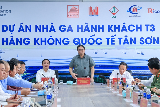 Thủ tướng: Phấn đấu hoàn thành ga T3 Tân Sơn Nhất đúng dịp 50 năm giải phóng miền Nam- Ảnh 6.