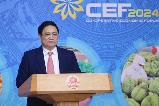 Thủ tướng Phạm Minh Chính chủ trì Diễn đàn kinh tế hợp tác, hợp tác xã năm 2024- Ảnh 1.