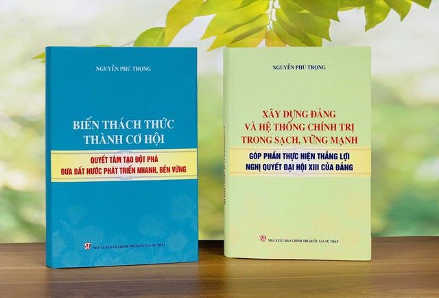 Xuất bản hai cuốn sách của Tổng Bí thư Nguyễn Phú Trọng- Ảnh 1.