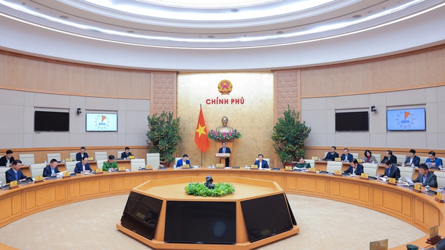 Thủ tướng Phạm Minh Chính chủ trì phiên họp Chính phủ chuyên đề xây dựng pháp luật tháng 2/2024- Ảnh 1.