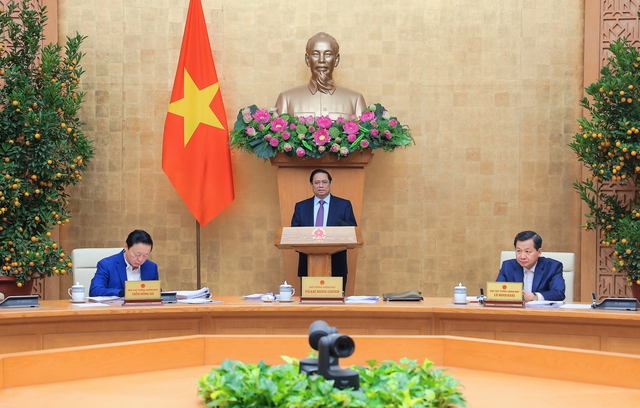 Thủ tướng Phạm Minh Chính chủ trì phiên họp Chính phủ chuyên đề xây dựng pháp luật tháng 2/2024- Ảnh 2.