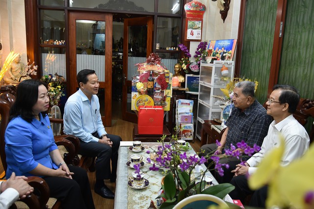 Phó Thủ tướng Lê Minh Khái thăm, tặng quà Tết tại An Giang- Ảnh 7.