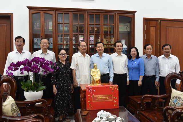 Phó Thủ tướng Lê Minh Khái thăm, tặng quà Tết tại An Giang- Ảnh 8.