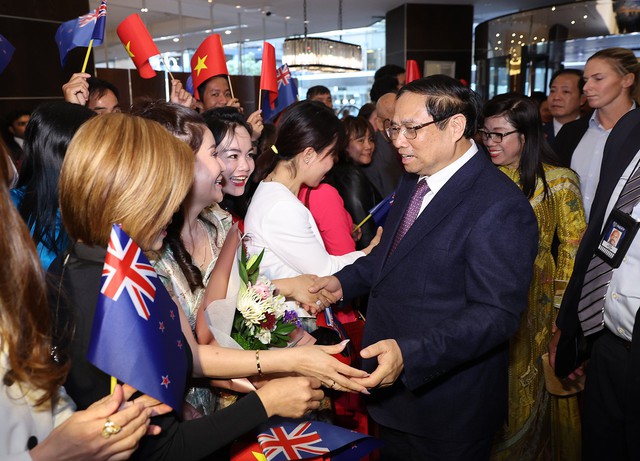 Thủ tướng Phạm Minh Chính gặp mặt, chia sẻ và động viên kiều bào tại New Zealand- Ảnh 2. Thủ tướng Phạm Minh Chính gặp mặt, chia sẻ và động viên kiều bào tại New Zealand- Ảnh 2.