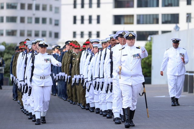 Lễ đón Thủ tướng Phạm Minh Chính thăm chính thức New Zealand theo nghi thức cao nhất- Ảnh 1.