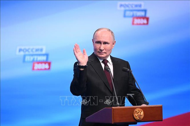 Tổng Bí thư Nguyễn Phú Trọng chúc mừng ông Vladimir Putin tái đắc cử Tổng thống Liên bang Nga