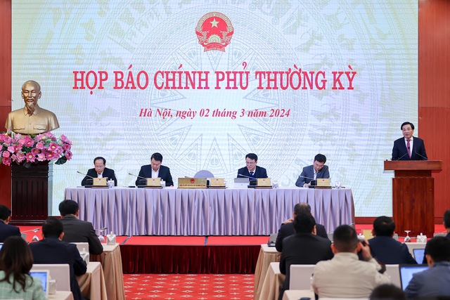 TỔNG THUẬT: Họp báo Chính phủ thường kỳ tháng 2- Ảnh 4.