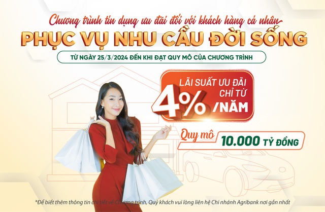 Agribank tung các gói tín dụng hàng chục nghìn tỷ đồng với ưu đãi- Ảnh 2.