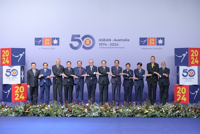 Thủ tướng dự Lễ đón các Trưởng đoàn tham dự Hội nghị Cấp cao ASEAN – Australia- Ảnh 2.