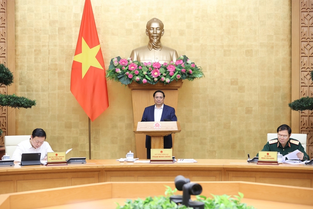 Thủ tướng Phạm Minh Chính chủ trì phiên họp Chính phủ chuyên đề pháp luật thứ 26 trong nhiệm kỳ- Ảnh 1.