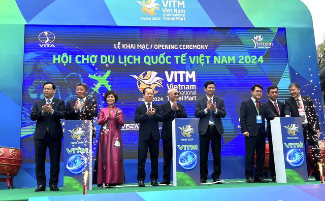 Hơn 700 doanh nghiệp tham gia Hội chợ Du lịch quốc tế Hà Nội 2024- Ảnh 1.