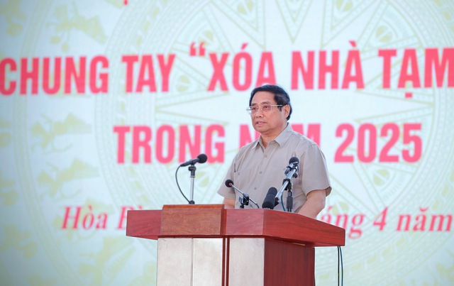 Thủ tướng Phạm Minh Chính: Cả nước chung tay để xóa nhà tạm, nhà dột nát trong năm 2025- Ảnh 1.