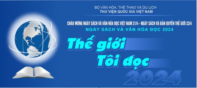 Ngày Sách và Văn hóa đọc 2024: "Thế giới tôi đọc"- Ảnh 1.