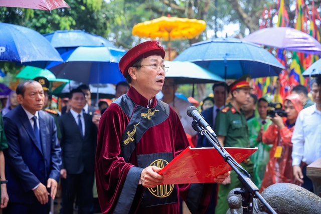 Thủ tướng Phạm Minh Chính dự lễ dâng hương ngày Giỗ Tổ Hùng Vương- Ảnh 3.