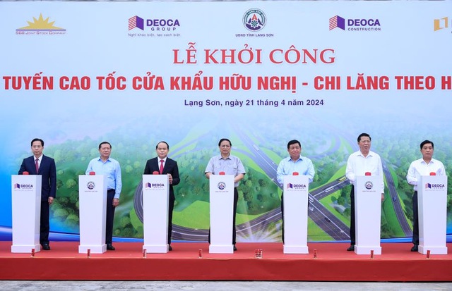 Thủ tướng phát lệnh khởi công xây dựng tuyến cao tốc cửa khẩu Hữu Nghị-Chi Lăng- Ảnh 4.